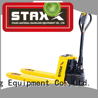 Top pallet jack handle powered Supply for stairs
