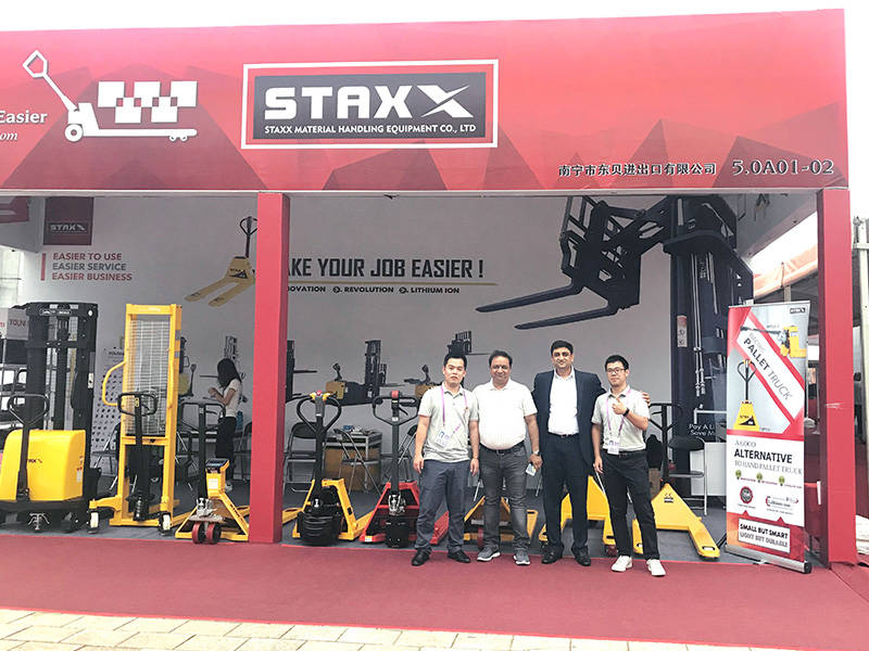STAXX exhibited at 124th Canton Fair