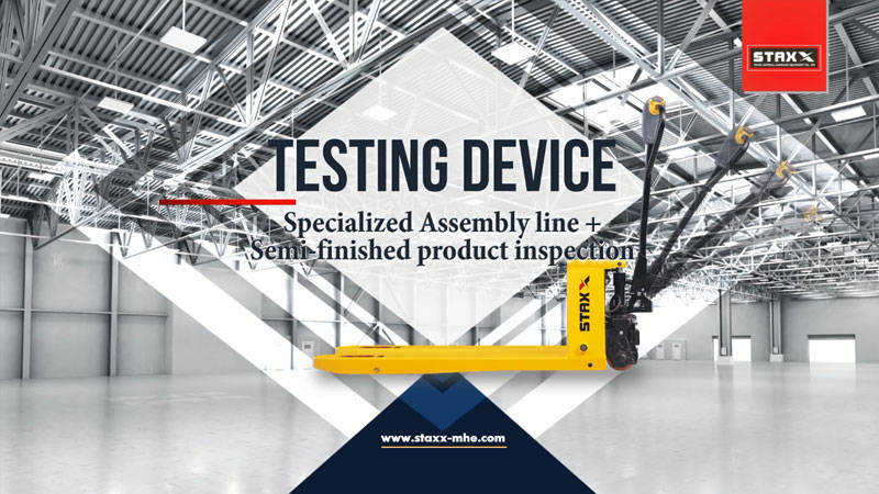 Custom Lithium Pallet Truck Specialized Assembly Line