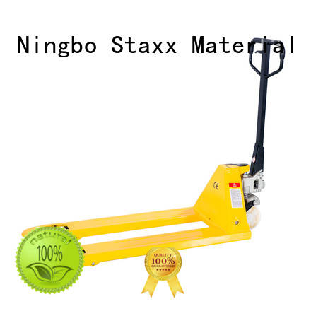 Staxx scale pallet stacker truck company for hire