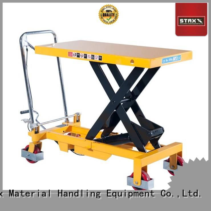 Staxx lift hydraulic scissor lift suppliers factory