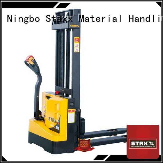 Staxx powered short pallet jack Supply for warehouse