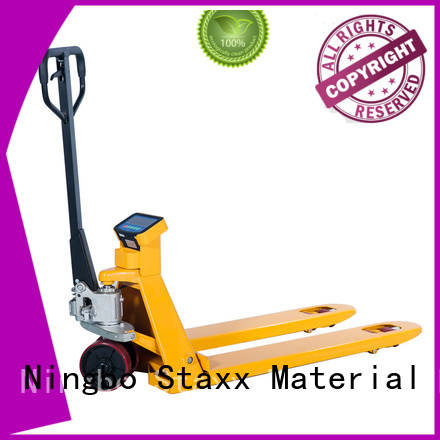 Staxx stacker used hand pallet truck company for rent