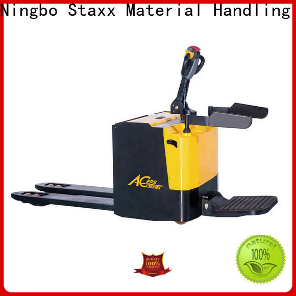 Staxx trolley warehouse pump truck for business for warehouse