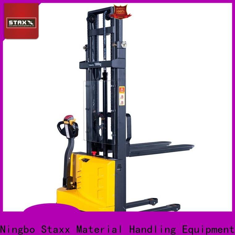 Staxx stacker adjustable pallet truck for business for rent