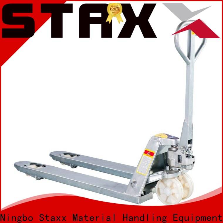 Staxx New used pallet jack scale company for rent