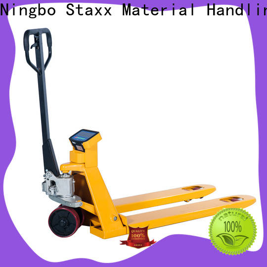 Staxx scale pallet stacker truck factory for stairs