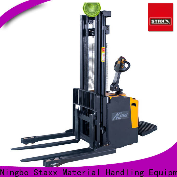 Staxx Custom hydraulic stacker lift company for warehouse