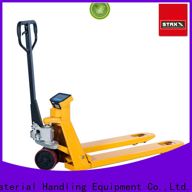 Staxx electric used hand pallet truck manufacturers for rent