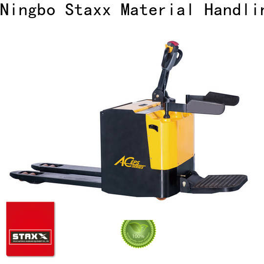 Staxx New motorized pallet lift company for hire