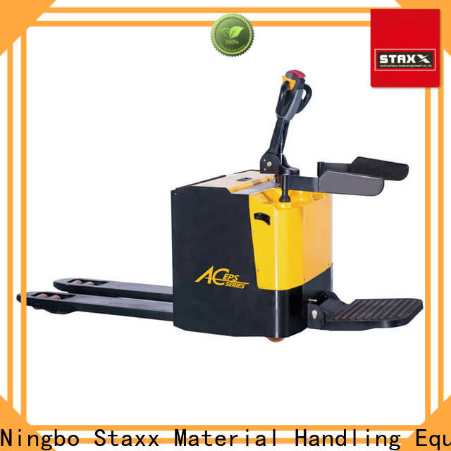Staxx Custom lithium pallet jack factory for rent