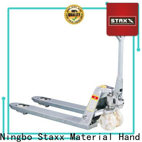 Staxx Latest pallet truck repairs factory for stairs