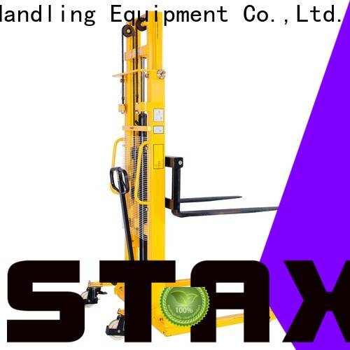 Staxx wms used electric pallet stacker for sale company for hire