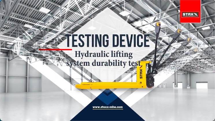 Pallet Truck Hydraulic Lifting System Durability Test