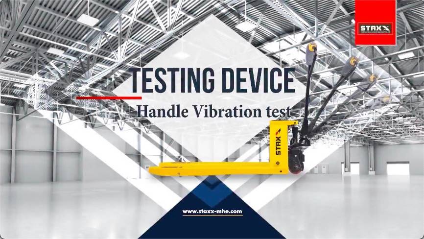 Pallet Truck Handle Vibration Test