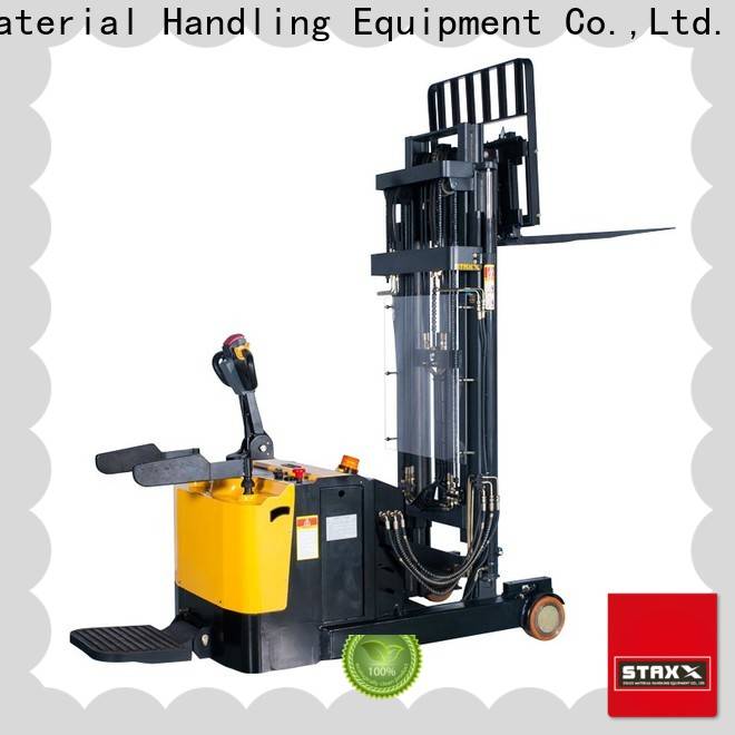 Staxx Custom pallet stacker training factory for stairs