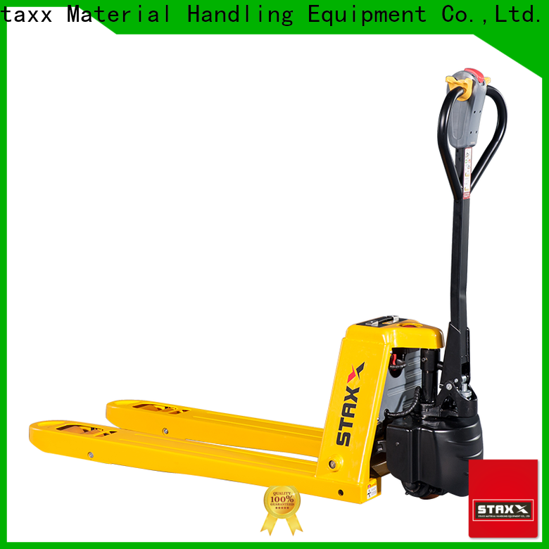 Staxx powered walk behind pallet lift Suppliers for hire