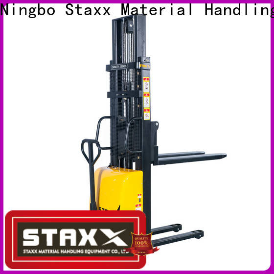 Latest used electric pallet stacker for sale wmsa manufacturers for warehouse