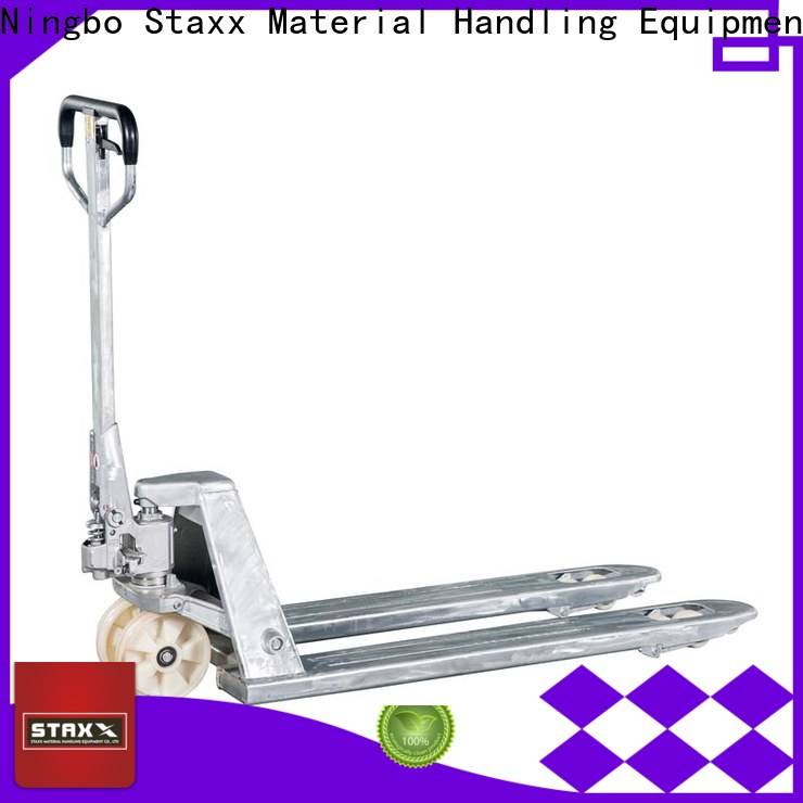Custom Staxx pallet jack 3 ton hand pallet truck truck manufacturers for rent