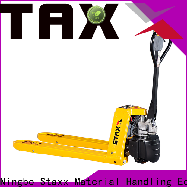Staxx Pallet Truck lithium electric skid lifter Suppliers for stairs