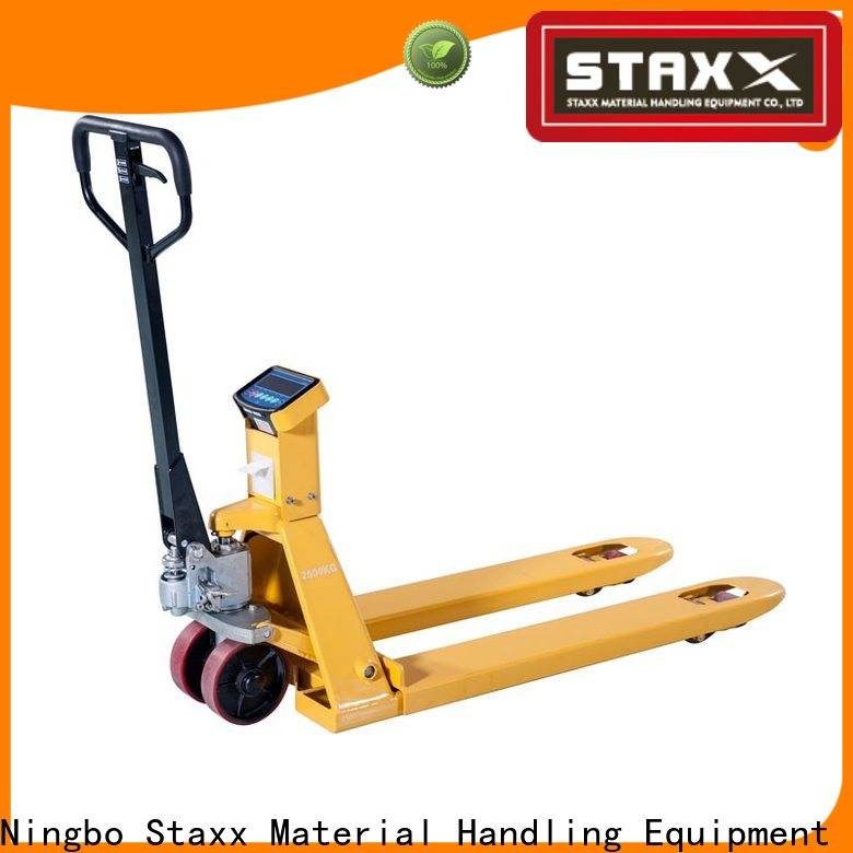 Staxx Pallet Truck heavy 12 pallet truck Supply for warehouse