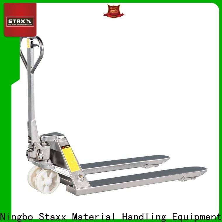Staxx Pallet Truck price steel pallet truck company for rent