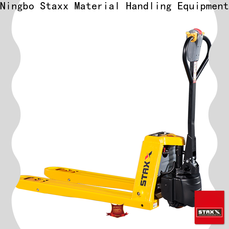Staxx Pallet Truck rider tall pallet jack manufacturers for rent