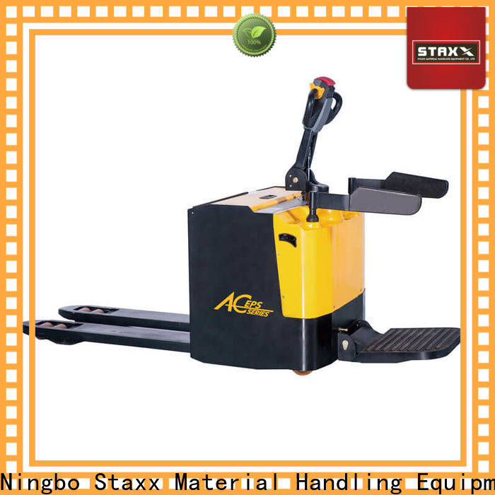 Custom Staxx pallet truck 4400 lb pallet jack ppt18h factory for rent