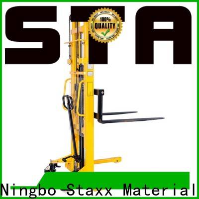 Staxx Pallet Truck over manually operated forklift manufacturers for hire