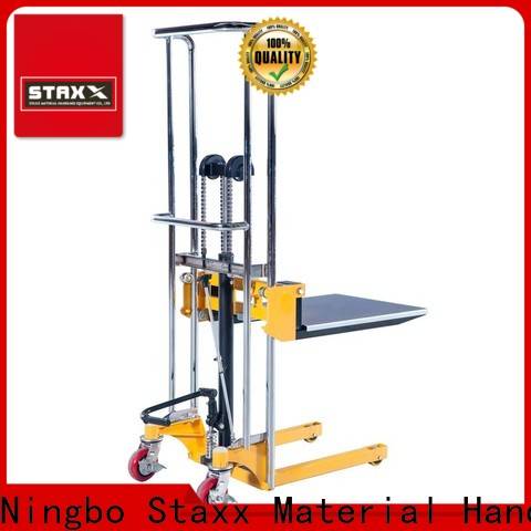 Staxx Pallet Truck Top Staxx scissor jack lift table factory for stairs