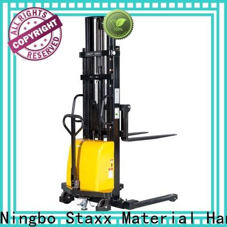 Staxx Pallet Truck warehouse power walkie manufacturers for rent
