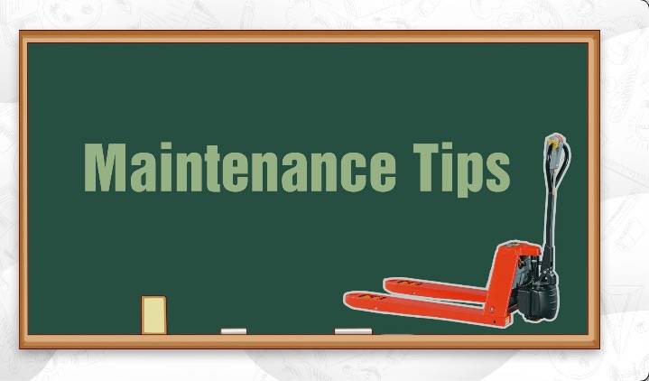 STAXX LITHIUM PALLET TRUCK MAINTENANCE TIPS