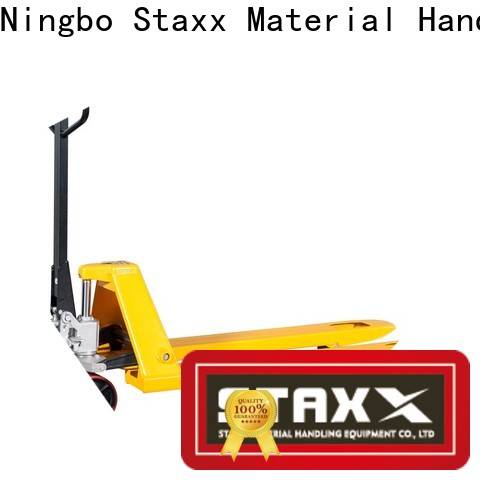 High-quality Staxx pallet jack pallet truck shop for business
