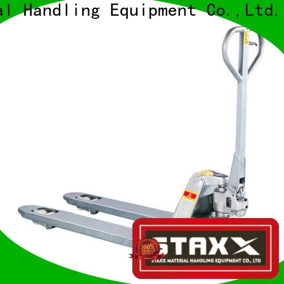 High-quality Staxx pallet jack hand pallet truck cost company