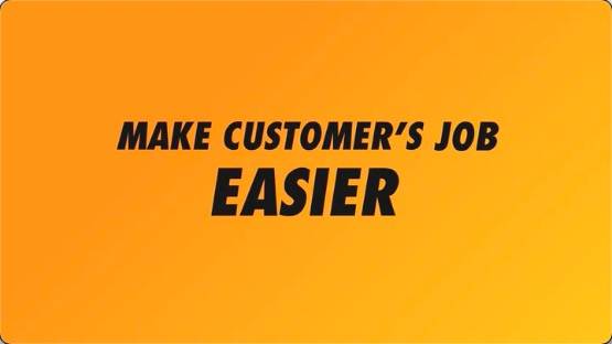 STAXX'S SERVICE PRINCIPLE-MAKE COUSTOMER'S JOB EASIER