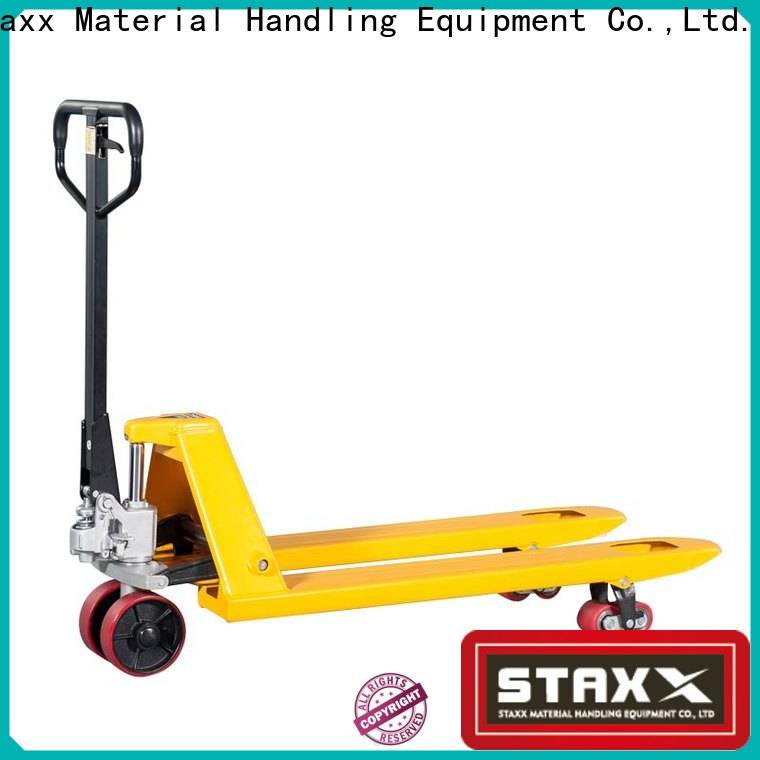 Best Staxx pallet truck electric high lift pallet truck Supply
