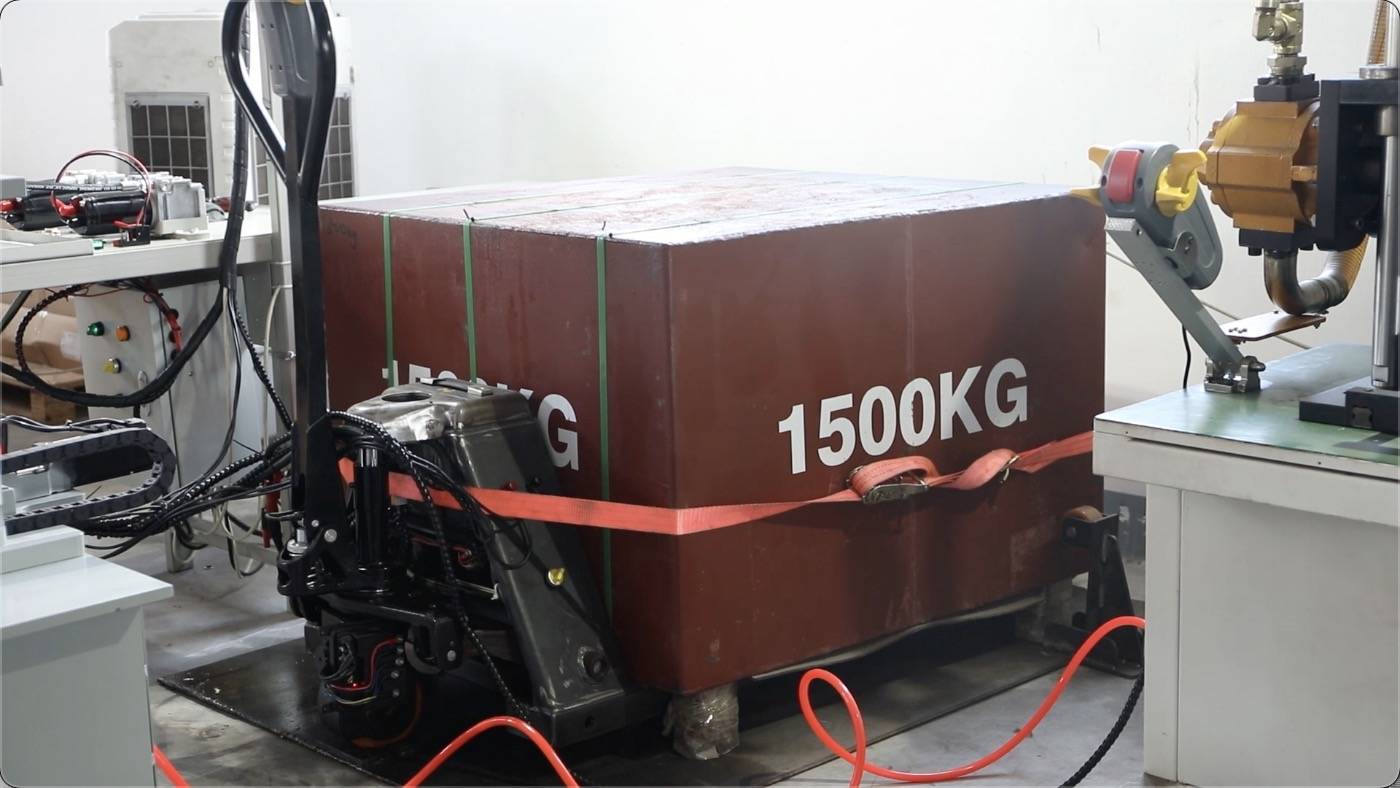 Electric Pallet Truck Device Hydraulic Station Testing