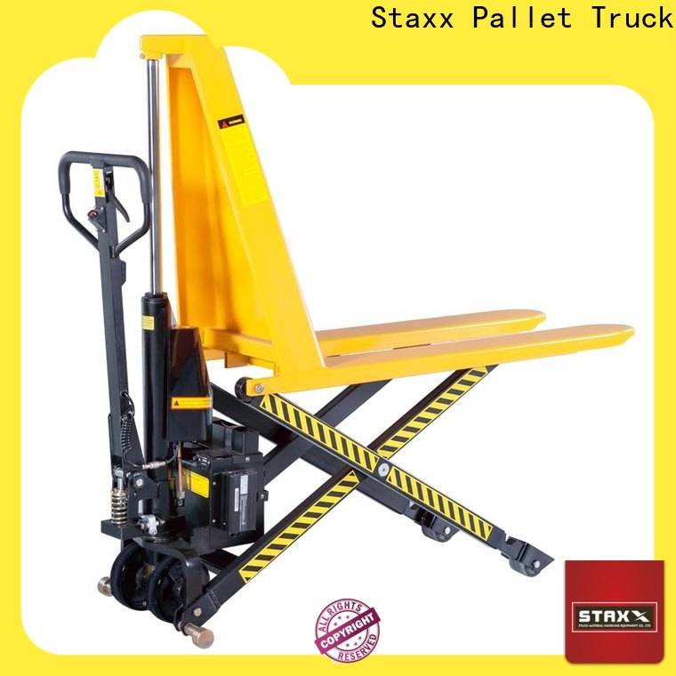 Custom Staxx pallet truck narrow pallet truck company