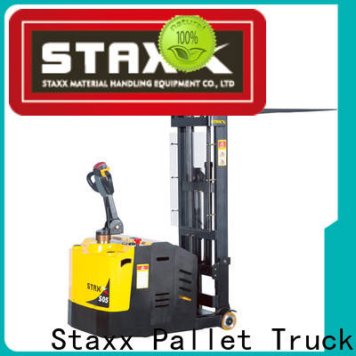 Staxx Pallet Truck walk behind pallet stacker factory