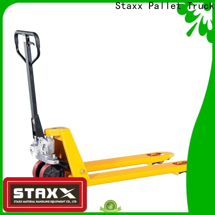 New Staxx pallet jack pallet truck price for business