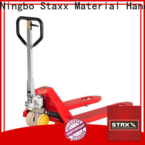 Staxx Pallet Truck extended fork pallet jack manufacturers