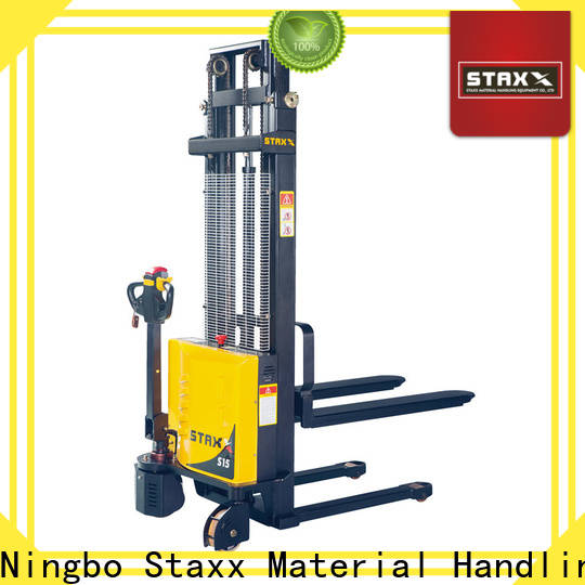 Best Staxx pallet stacker truck factory