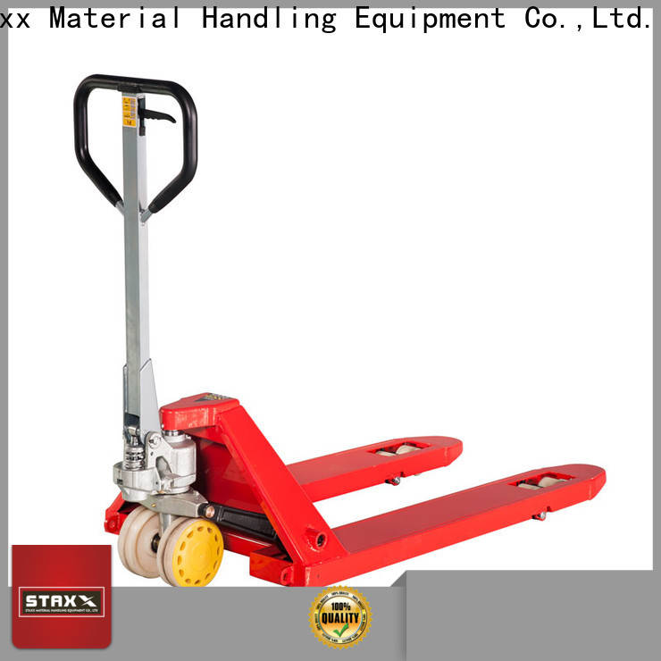 Staxx Pallet Truck Top Staxx pallet truck long pallet jack manufacturers