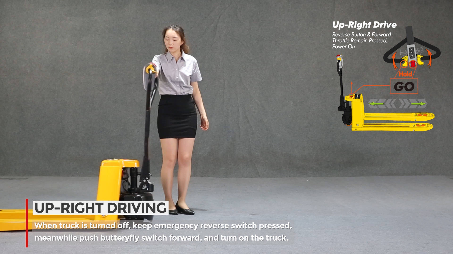 STAXX Lithium Pallet Truck - Smart function