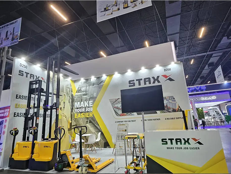 STAXX Highlights Durable and Efficient Products at the MoviMat fair in San Paulo, Brazil